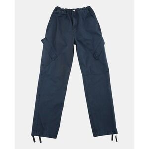 Air Jordan Essentials Cargo Pants Small Navy Elastic Waist Utility Streetwear